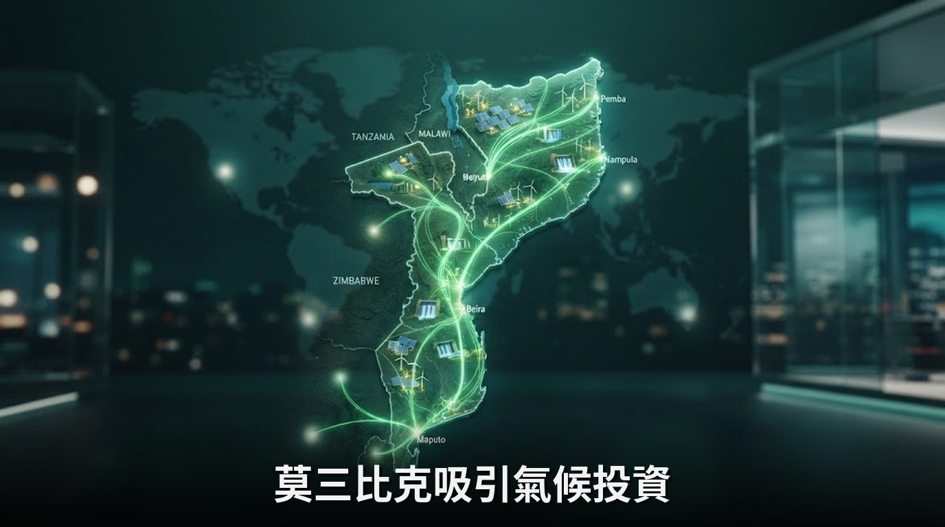 莫三比克打造國家氣候專案組合，積極吸引私人資本投入