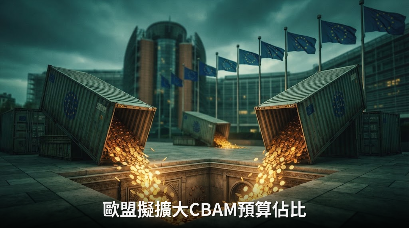 歐盟輪值主席國提議：提高CBAM碳關稅收入納入預算比例