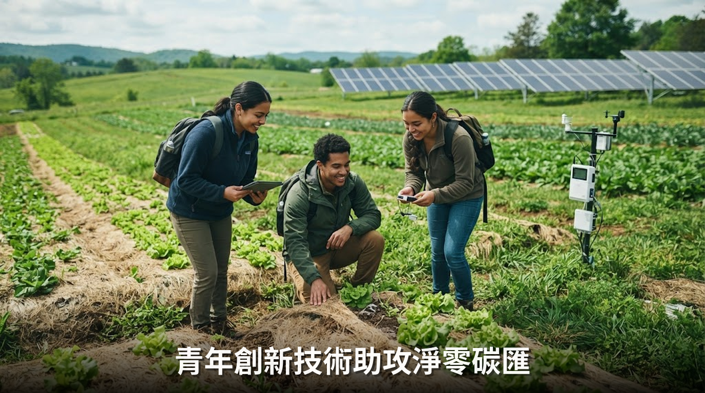 教育部氣候變遷競賽揭曉！土壤碳匯與AI減碳技術奪獎