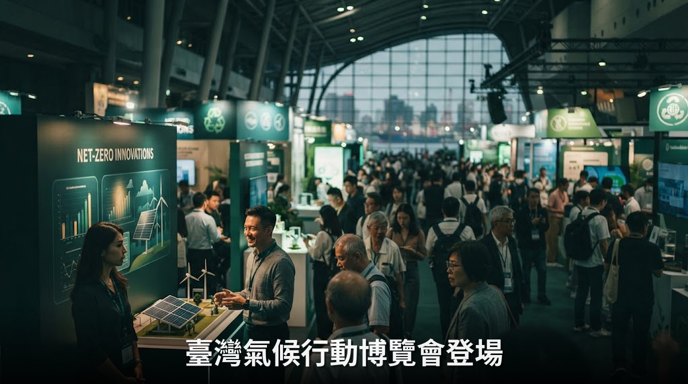 第六屆臺灣氣候行動博覽會高雄盛大開幕，公私協力加速邁向淨零未來