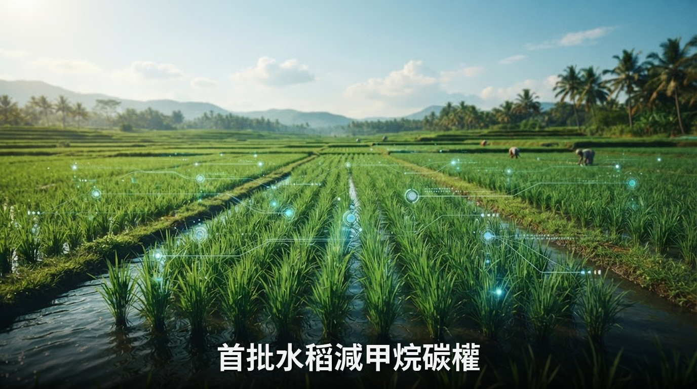 Verra核發全球首批水稻減甲烷碳權，創農業減碳里程碑