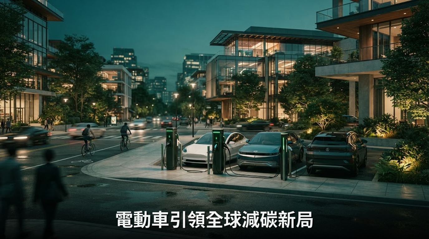 15國純電動車銷售佔比首度超越美國，加速淨零轉型