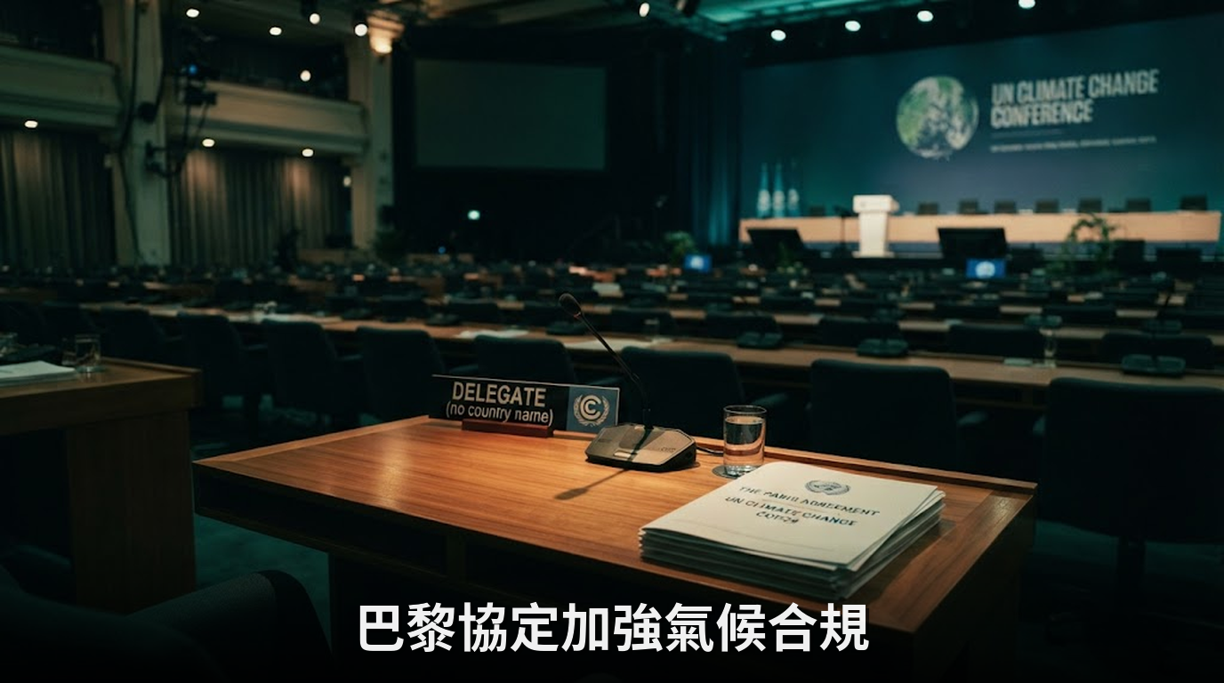 巴黎協定點名未繳NDC減碳承諾國家