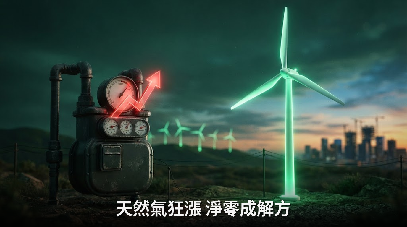 英國電價飆升九成怪淨零？報告揭天然氣才是真兇