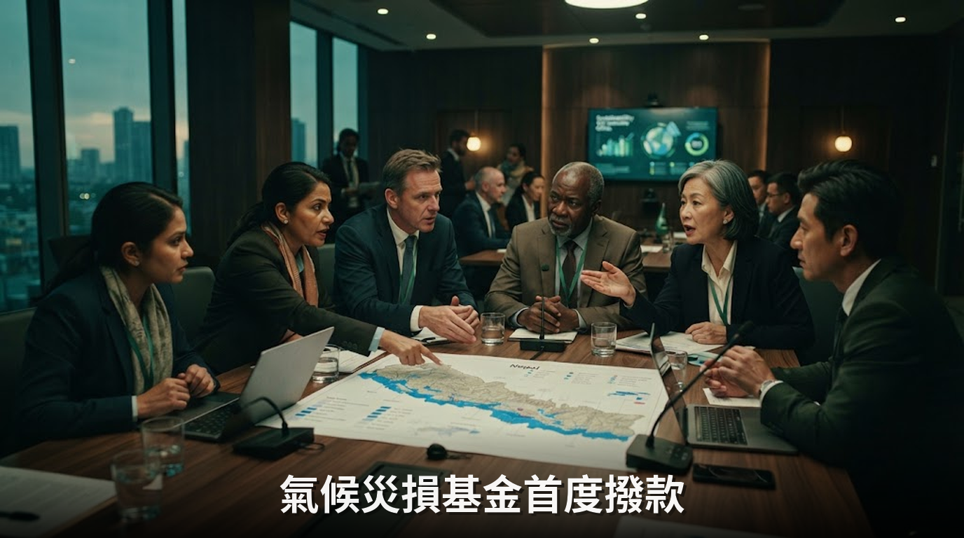 氣候災損基金首撥2000萬美元予尼泊爾，富國擔憂成慣例