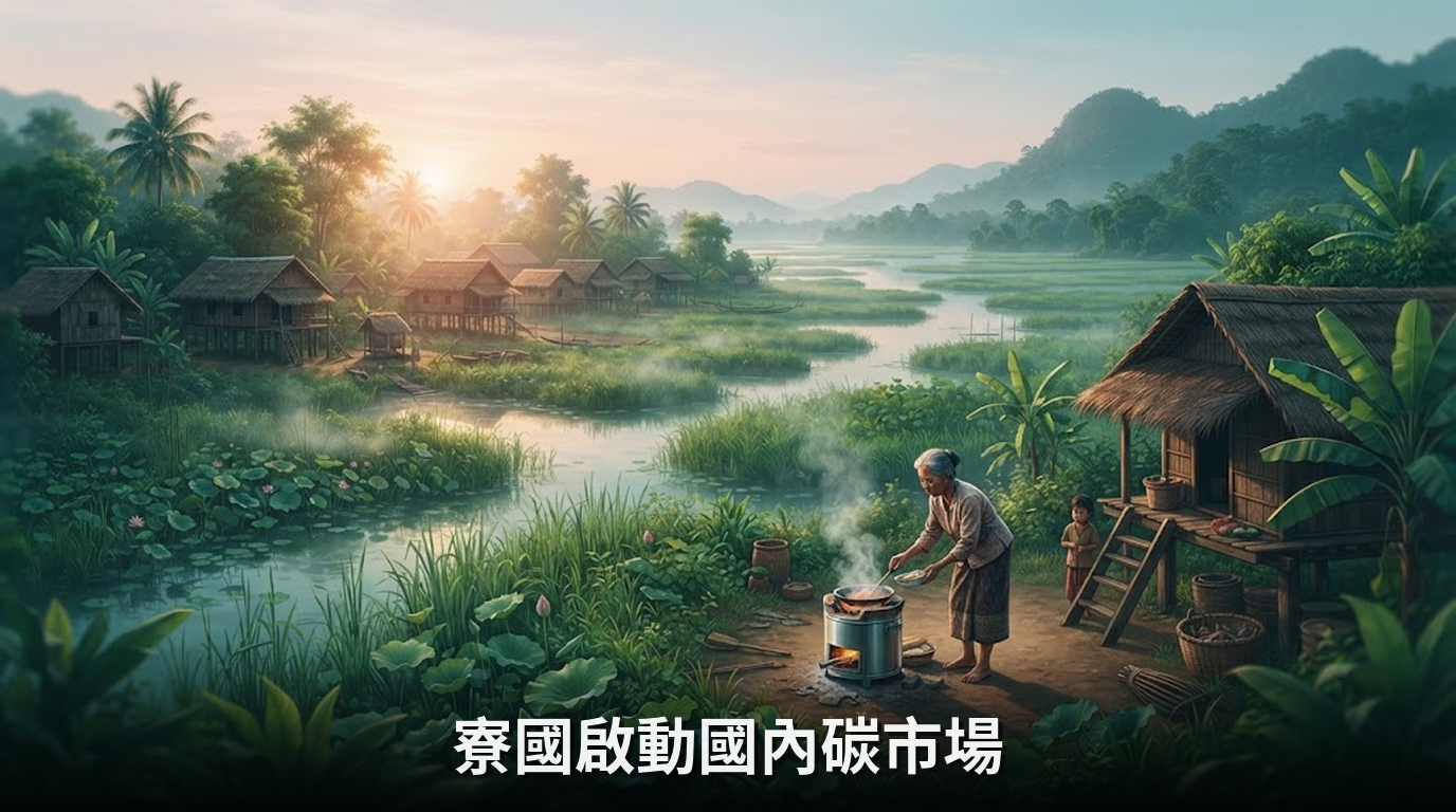 寮國啟動國內碳市場！聚焦藍碳與潔淨烹飪專案