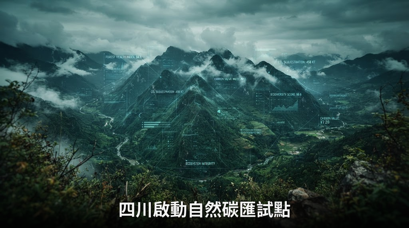 中國四川推自然碳匯市場試點，首批額度發行在即